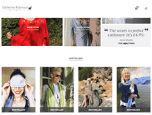Tablet Screenshot of catherinerobinsoncashmere.com